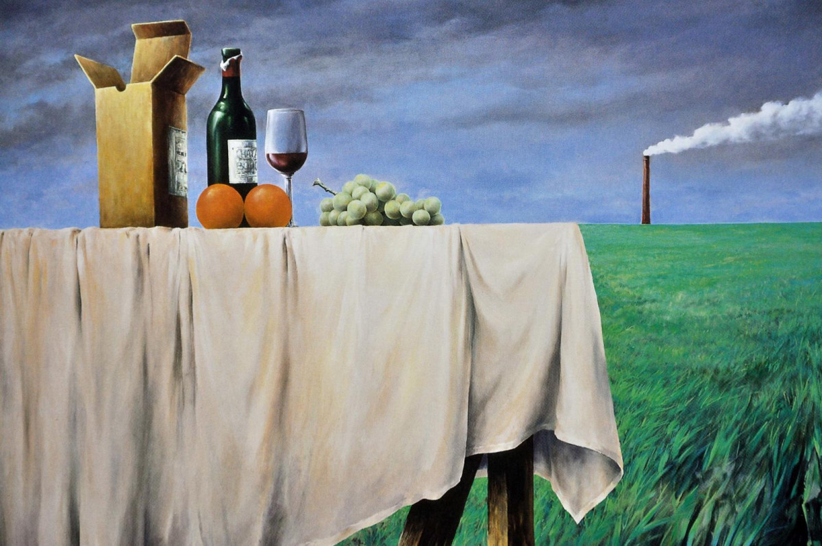 Achtergrondafbeelding Fruit in de schilderkunst