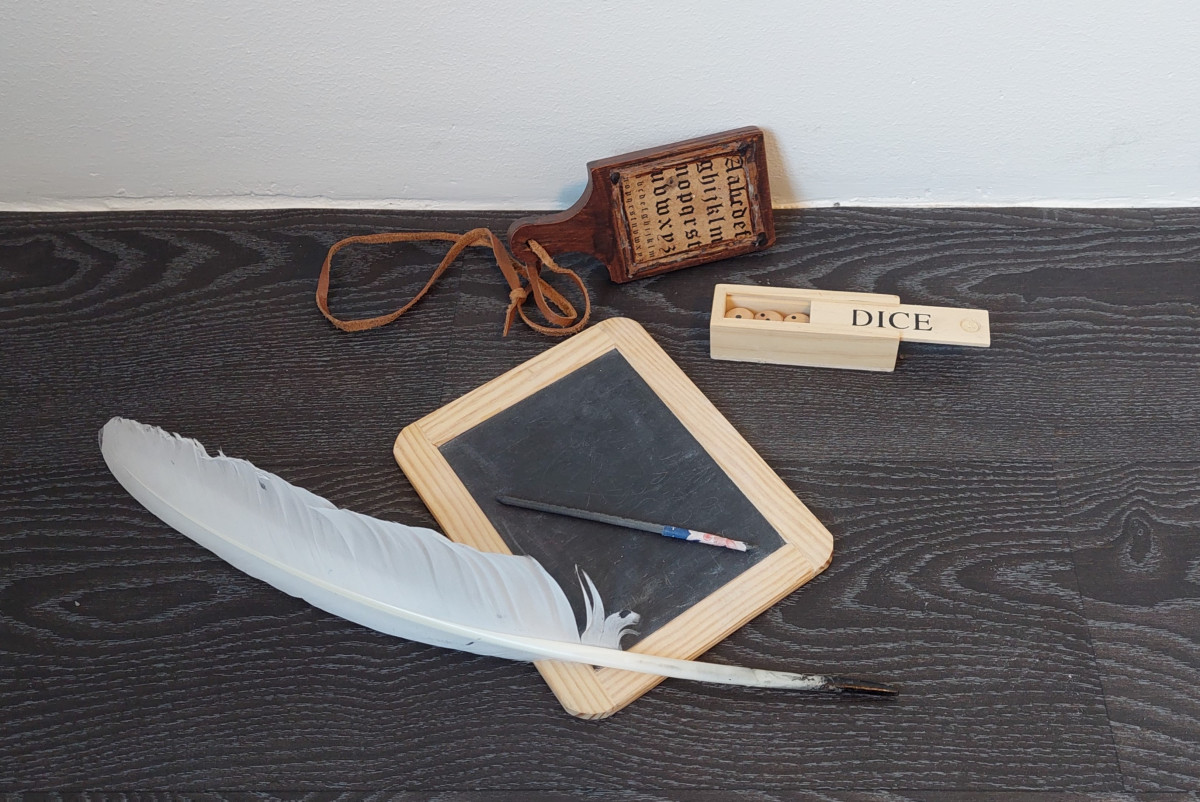 Achtergrondafbeelding Leskist erfgoed: Kunstkracht basis groep 3