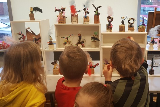 Afbeelding KunstPakket: Beeldje van was