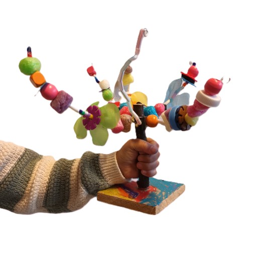 Afbeelding KunstPakket: Vrolijke Boom