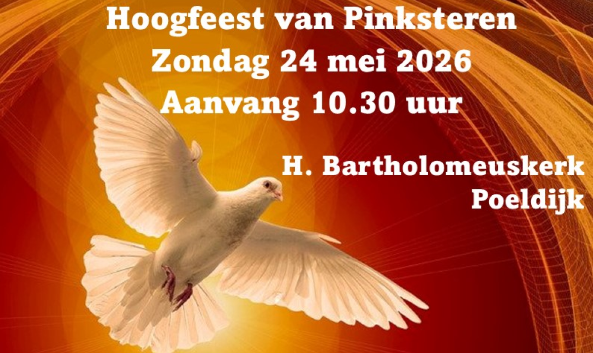 Achtergrondafbeelding Vurige klanken vanwege het Hoogfeest van Pinksteren