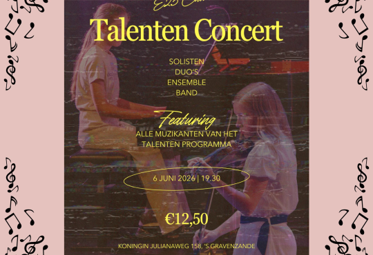 Afbeelding Talentconcert Muziekmeesters